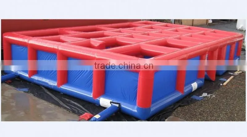 7.5x12x2mH Commercial grade giant inflatable maze for sale inflatable games