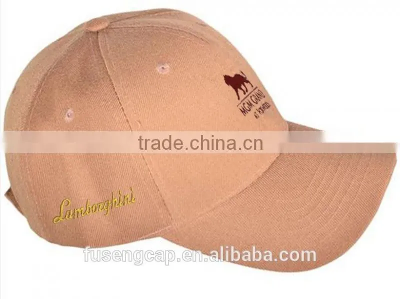 newly design fashion embroidered and heat transfer baseball cap