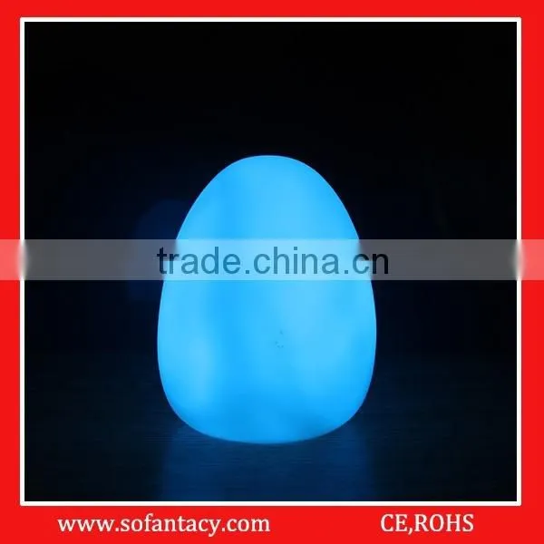 colour changing egg shape party lamp light