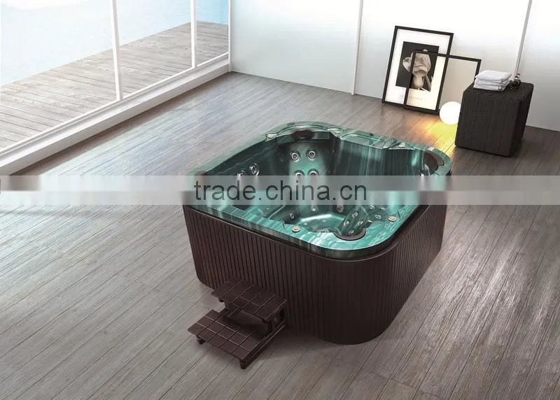 Outdoor 7 people massage hot tub bathtub for hotel