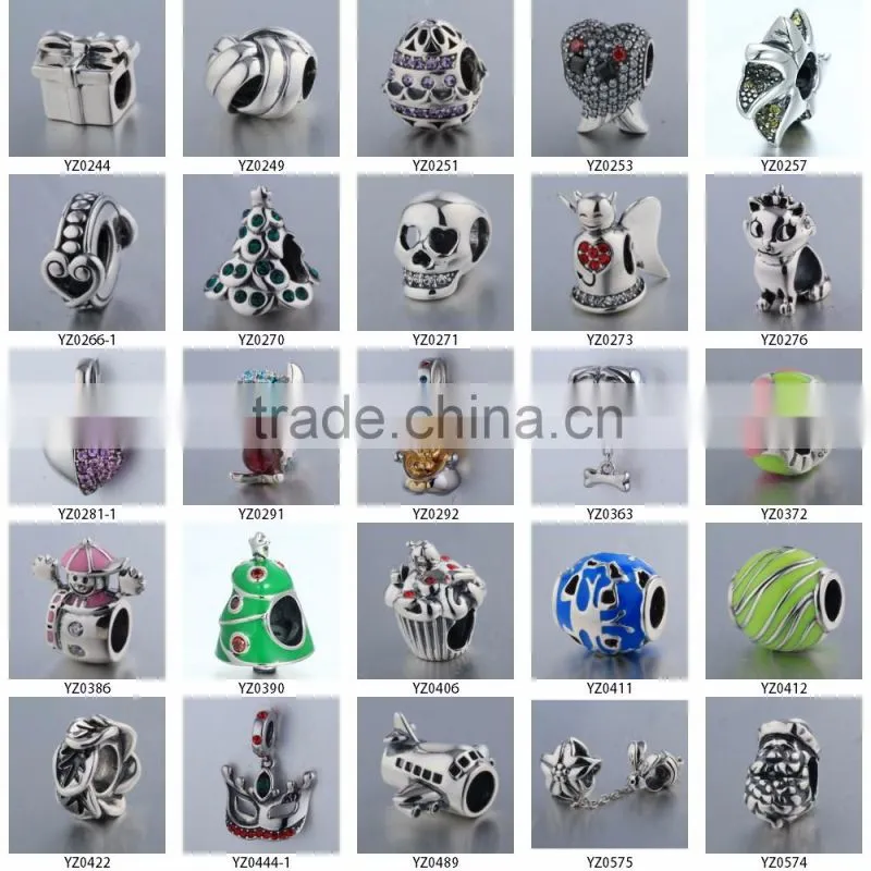 2016 New Fashion Soft Purple Color Enamel Charms Wholesale