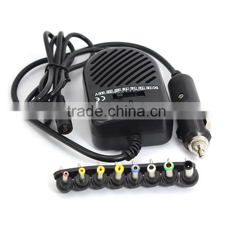 Universal DC charger for laptops up to 80 Watts.