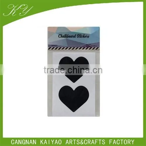 customized PVC blackboard sticker lable