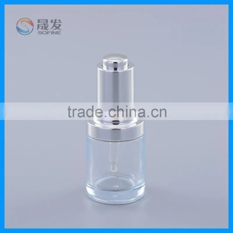 50ml essential oil dropper glass bottle