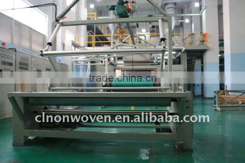 3200MM PP spunbond nonwoven fabric machine in single beam