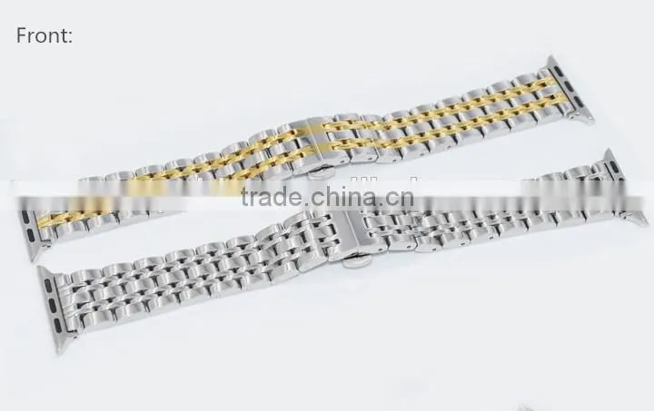 38mm 42mm Stainless Steel Metal Watch Band for Apple Watch Band Strap