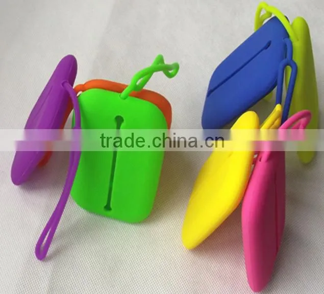 2016 Fashion Key Ring Shopping Bag Car Key Originality Useful Key Bag Silicone Key Bag