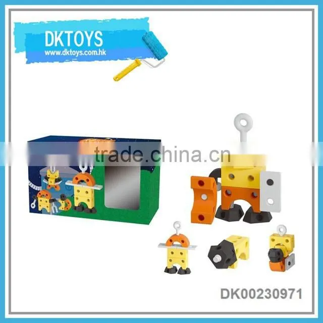 Educational construction DIY EVA buidling block EVA toys