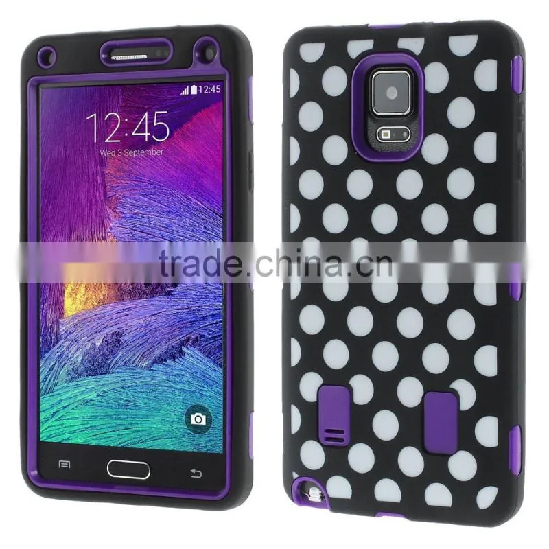 New mobile phone accessory mobile phone bags & cases PC TPU case for Samsung Note 4