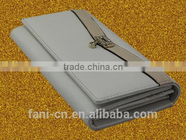 New design Guangzhou Fani leather wallets with card holders for women