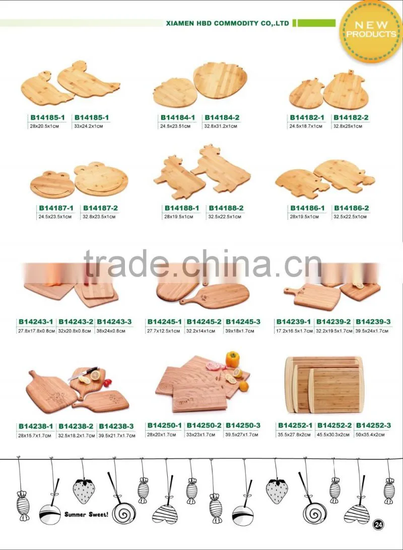 Factory direct sale new style bamboo kitchen dining table mat