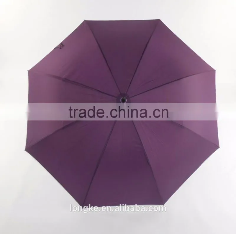 easy open purple color golf umbrella easy open