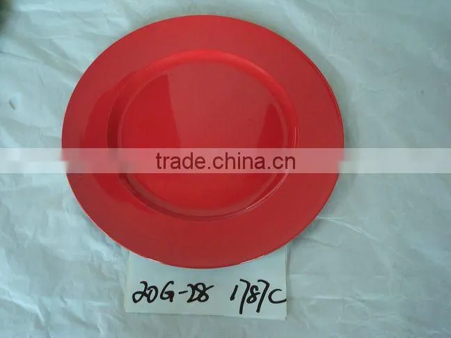 charger plate