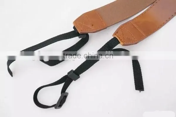 Customized Best Qulaity Genuine Leather DSLR SLR Camera Strap Shenzhen