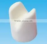 Ceramic eyelet, pigtail ring, rod and tube