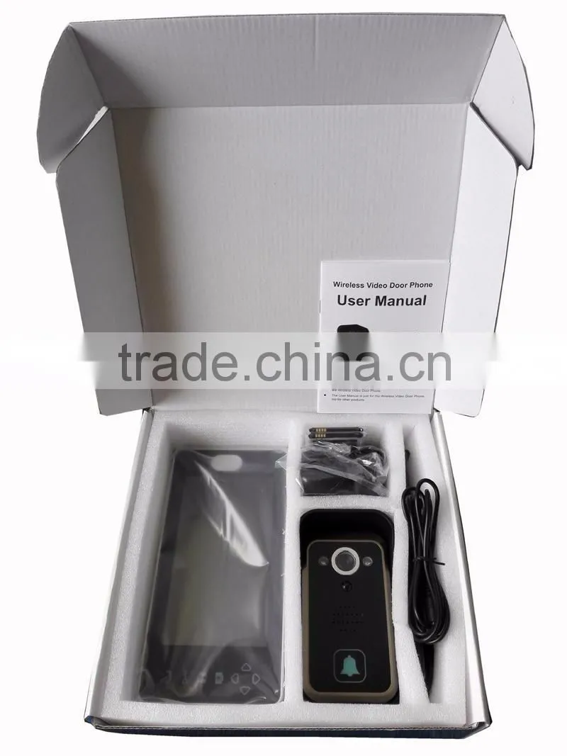 7 Inch video door phone 1v2 Wireless door phone video intercom