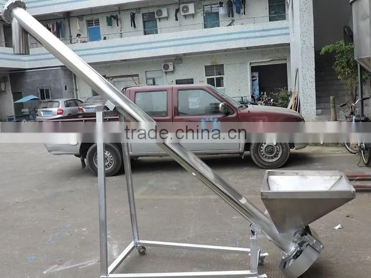 Feeder machine,hopper screw feeder,Inclining Conveyor Structure