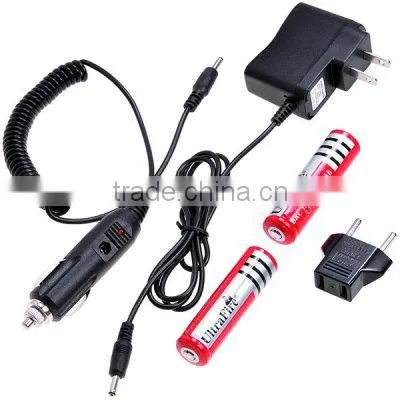 1 led waterproof emergency charger flashlight