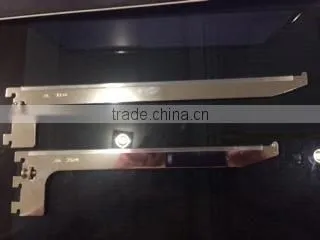 M110 board and glass hanging shelf brackets