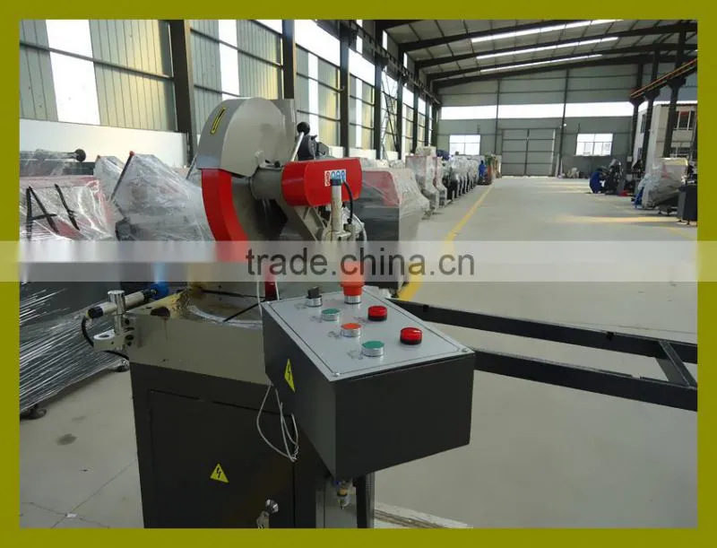 pvc window and door V-shaped saw. pvc Profiles cutting saw upvc Doors and Windows machines