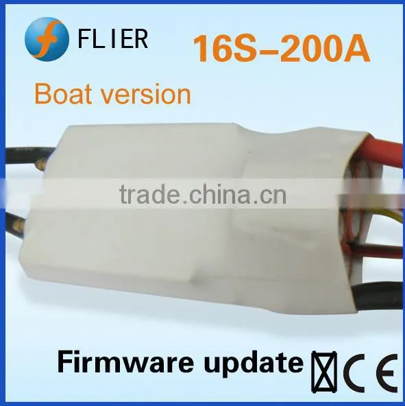 Bruhsless motor controller 16S 200A marine ESC for rc boat+program box