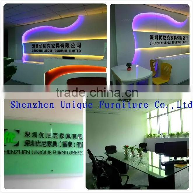 Beauty salon reception desk for hotel reception counter use