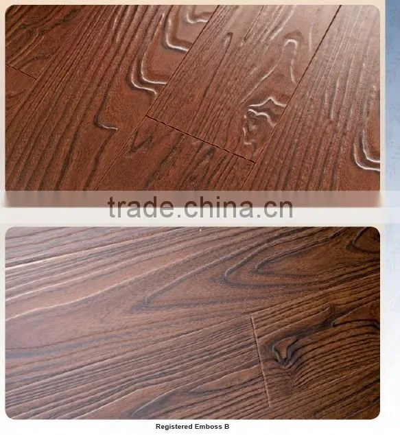 8mm/12mm AC1-AC4 arc-click HDF Laminate Flooring