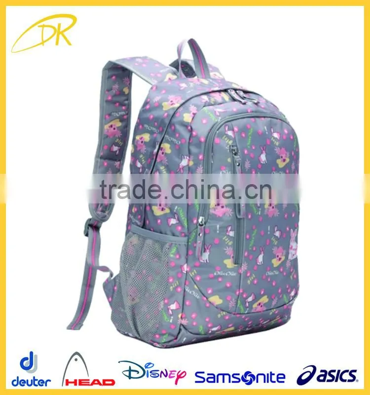 2015 hot sale cheap fashionable backpack for girls