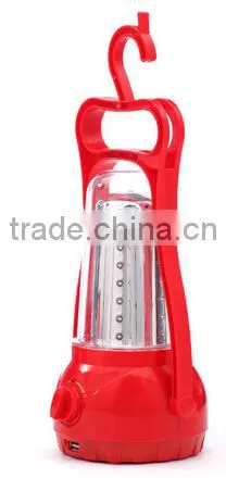 ODA-703B Portable rechargeable home solar lanterns with mobile phone charge