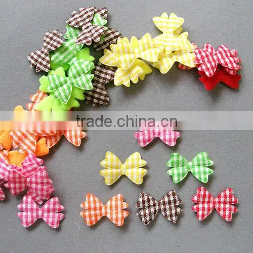 Mix Butterfly Fabric Padded Applique Embellishments