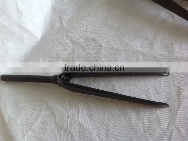 2016 cheap fixed gear road bike carbon fork,carbon front fork.
