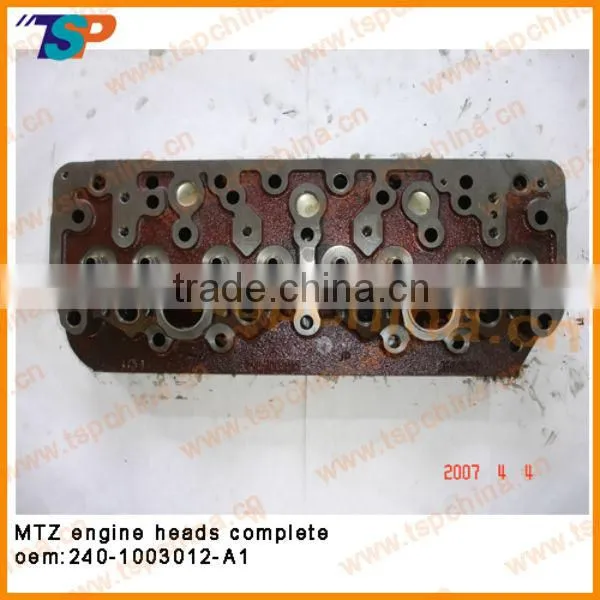 MTZ/Russia Belarus engine heads complete,Cylinder 240-1003012