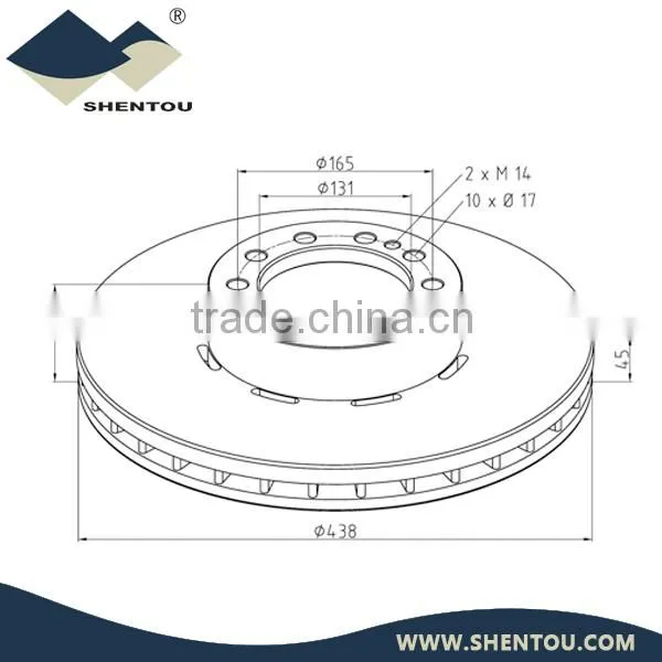 Renault Brake Disc 50.10.216.437