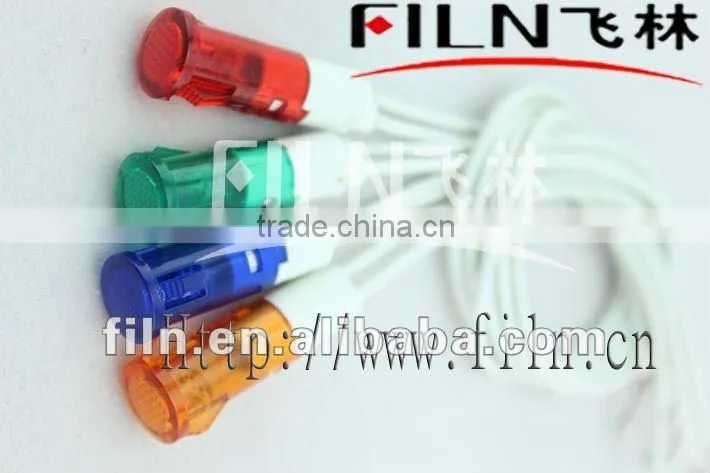 12V motorcycle led tail light with turn signal light 10mm