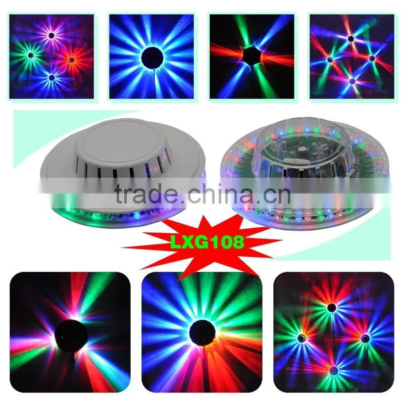 Night club lights 8W RGB Sunflower LED Light