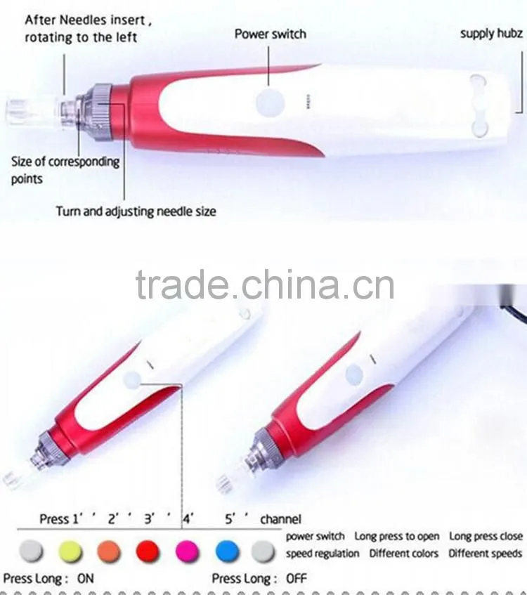 CE approved Auto derma pen medical micro needle