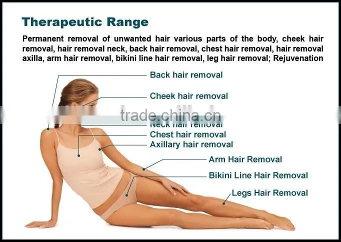 New products 2016 Permanent Ipl +808 nm diode laser hair removal machine/laser hair removal germany