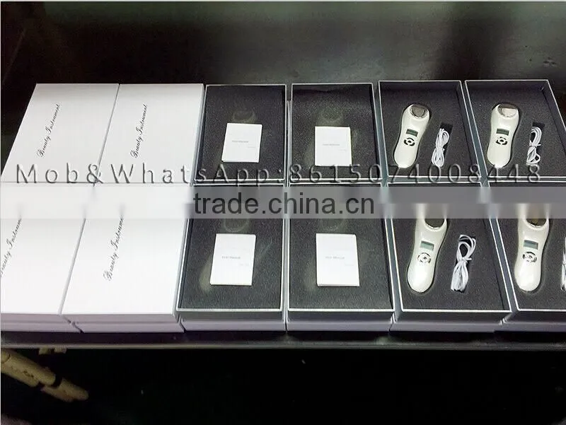 Selling good skin whitening Hot & Cold vibration facail beauty machine