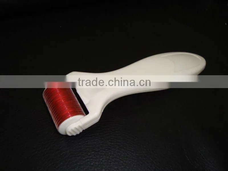 cosmetic implement freckle removal ce certificate derma roller 1080 needles changeable head body roller-L008