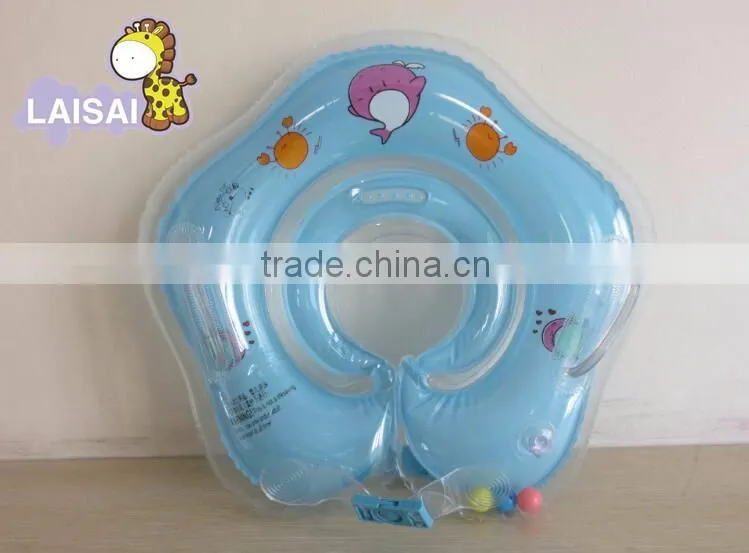 Inflatable green baby neck ring inflatable Neck Ring
