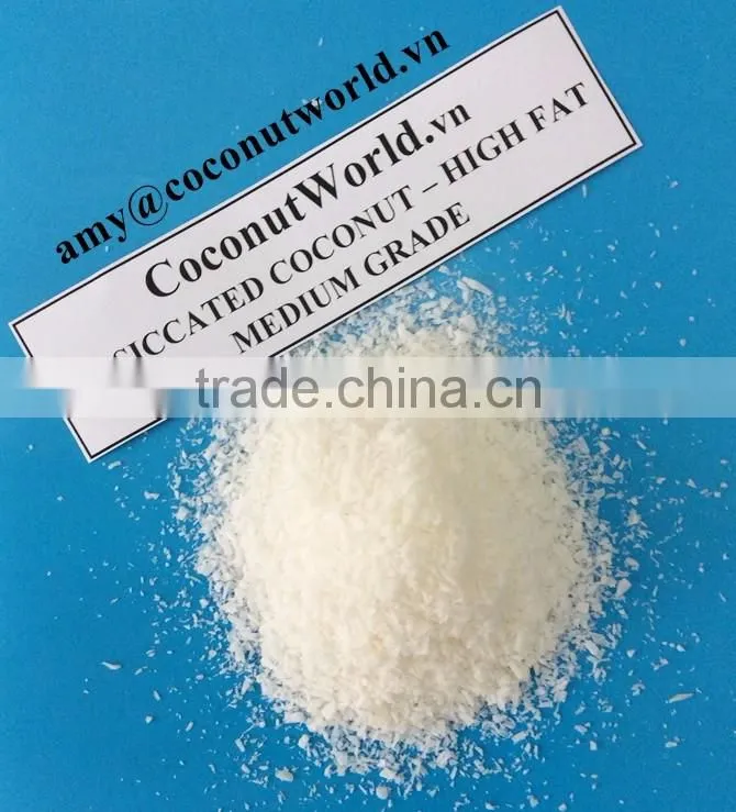 DESICCATED COCONUT - THE MOST COMPETITIVE PRICE FROM VIETNAM