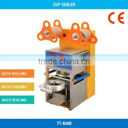 Automatic Cup Sealer - CE, 400~600 Cups / Hour, 75 &95 MM, 400 W, TT-A30B