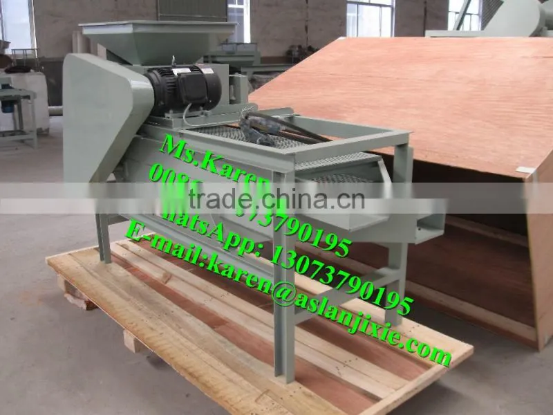 almond shell removal machine /almond sheller/almond shelling machine