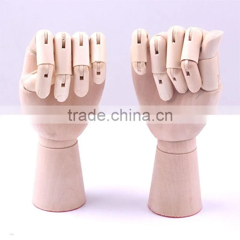 Flexible art wooden hand/ model hand for art