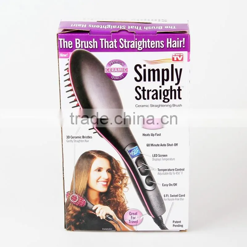 2016 TOP1 NEW HOT SALE ON TV wholesale generation straight hair comb II Straight Hair British plug comb for women hair care