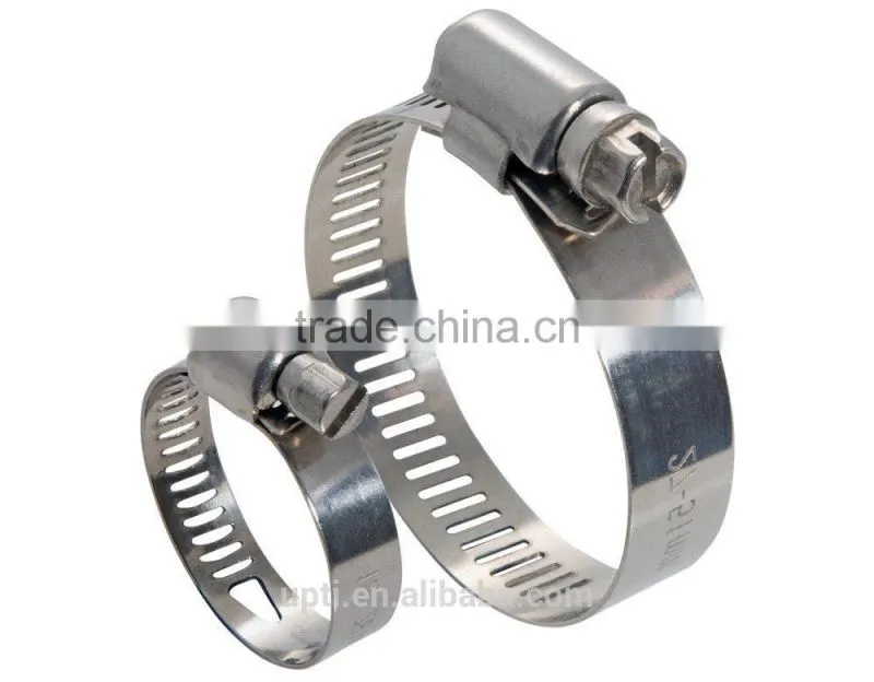 Taiwan Made High Quality DIY Hose Clamp Worm Gear Hose Clamp - US Style Clamp