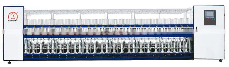TWO FOR ONE RING TWISTER/RING TWISTING MACHINE FOR PP MULTIFILAMENT