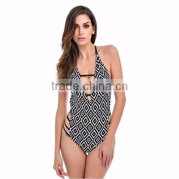 2015 New beach wear xxx hot sex one -piece young girl swim wear photo