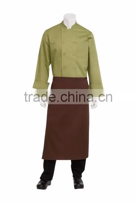 2017 high quality promotional half waist apron for men and women made to order