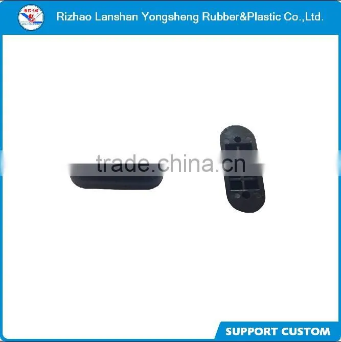 Low Price High Quality Black PVC Plastic Toilet Seat Buffer Pad